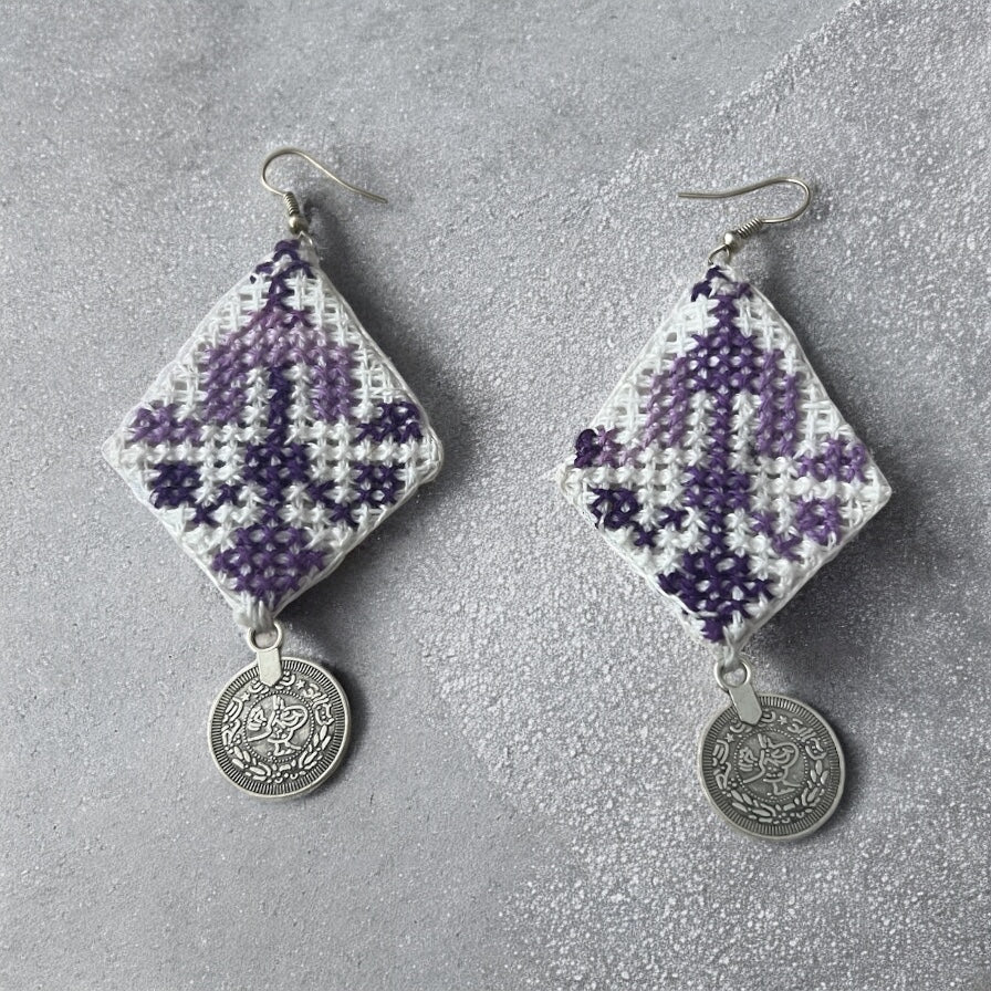 Falahi Tatreez Earring