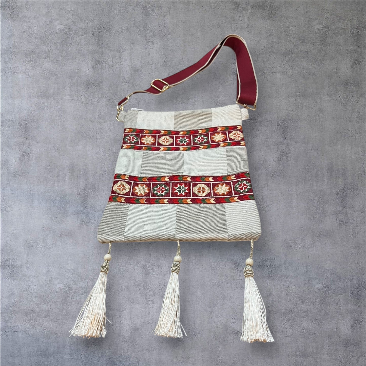 Tatreez Tassles Cross Body