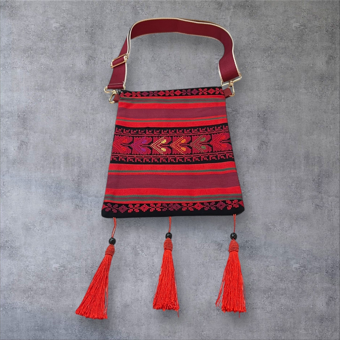 Tatreez Tassles Cross Body