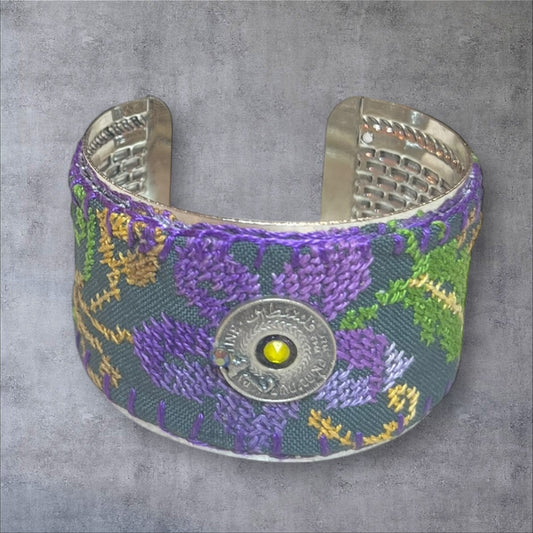 Tatreez Cuff Bracelet