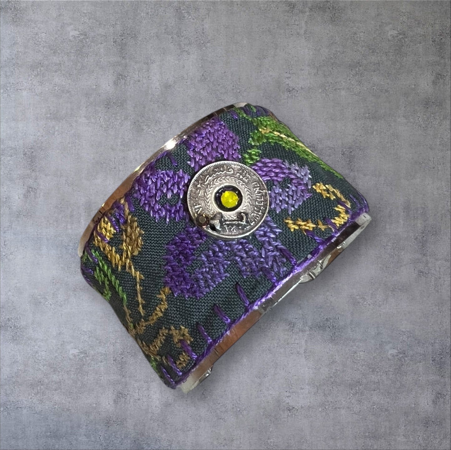 Tatreez Cuff Bracelet