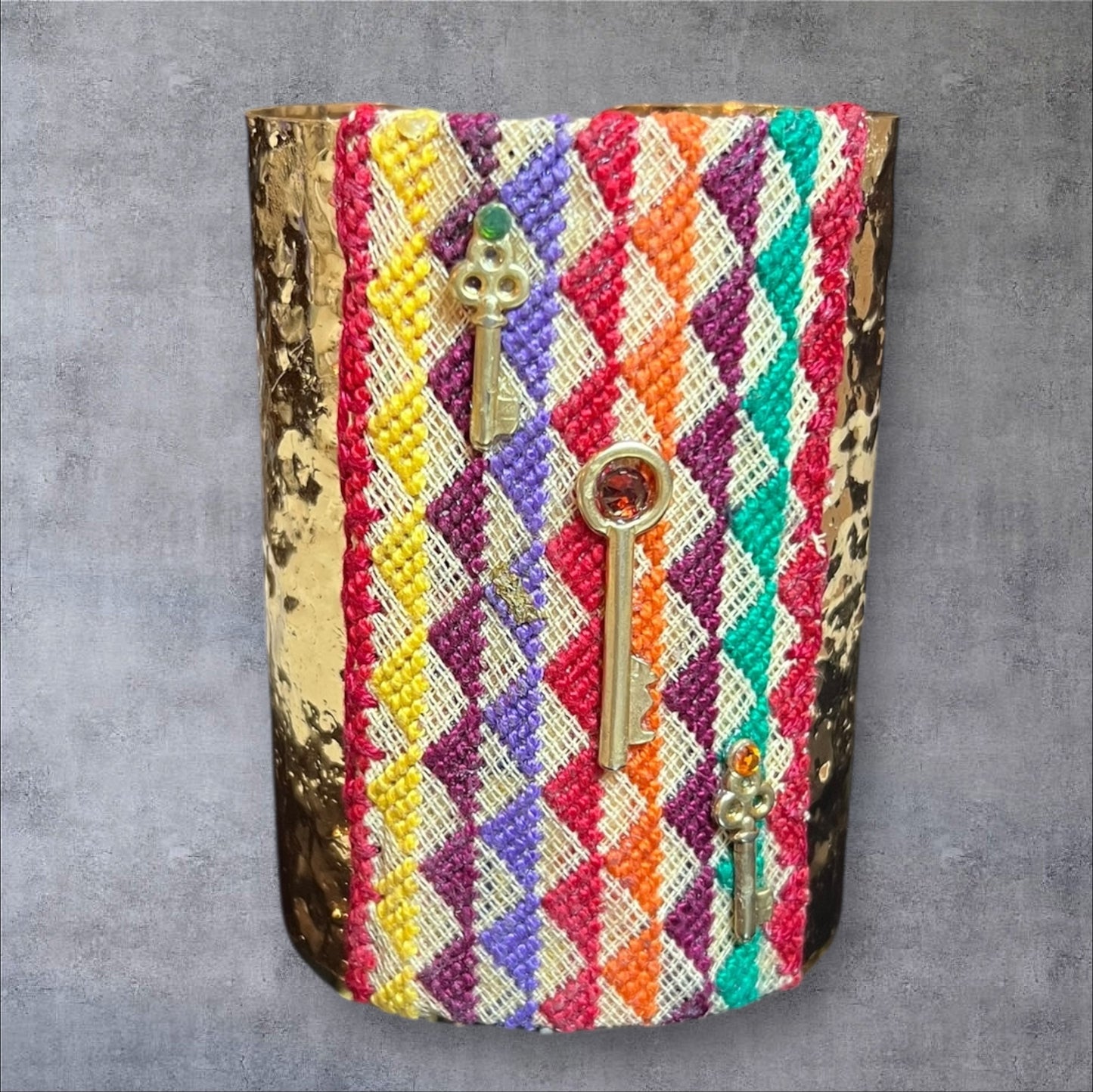 Tatreez Cuff Bracelet