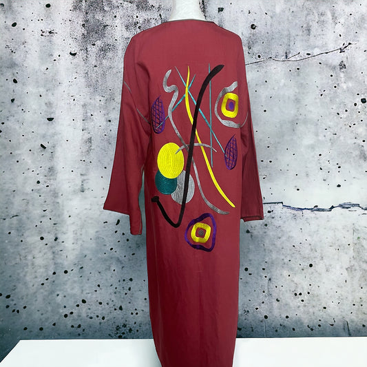 Moroccan Kaftan Abstract