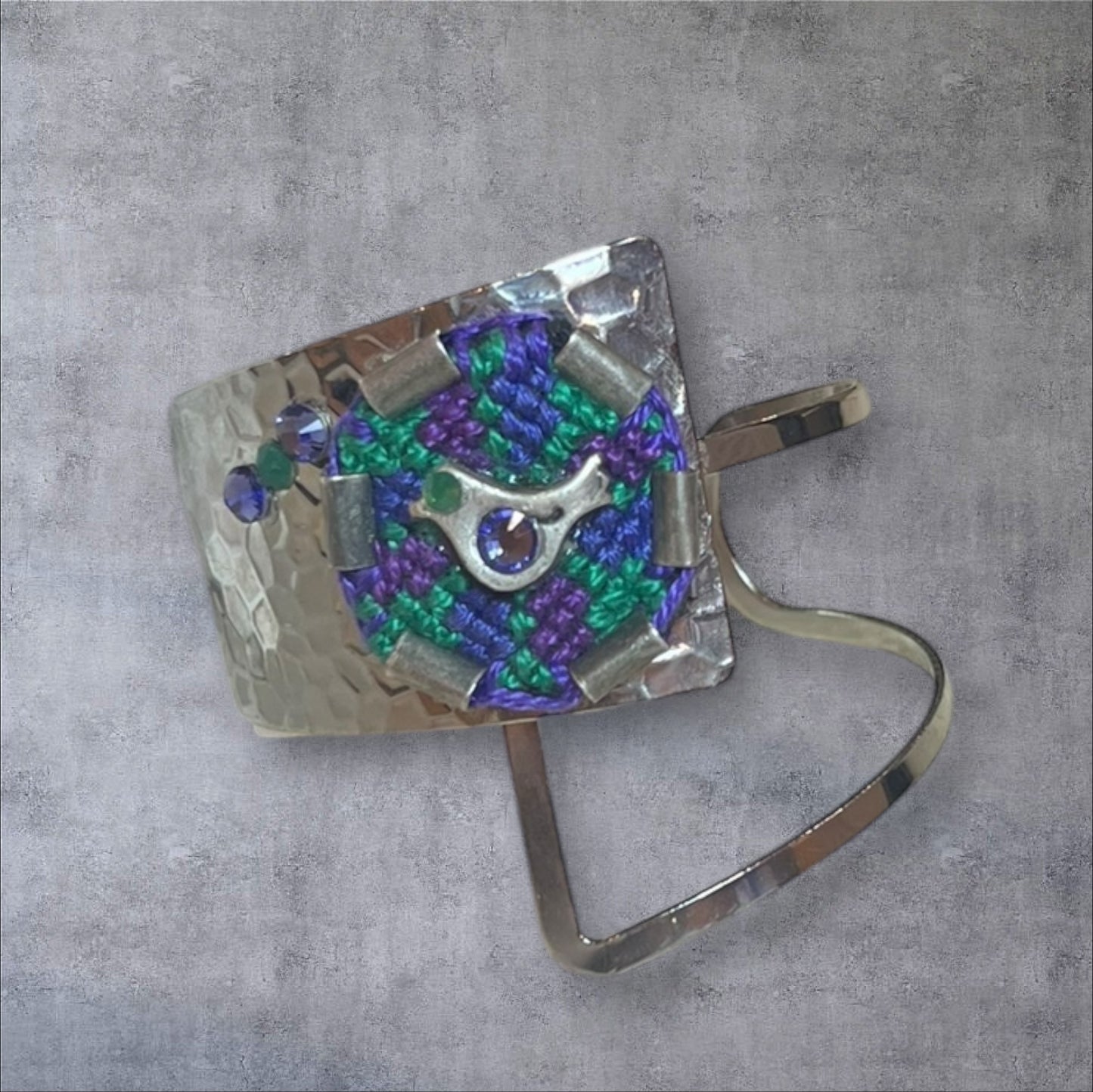 Tatreez Cuff Bracelet
