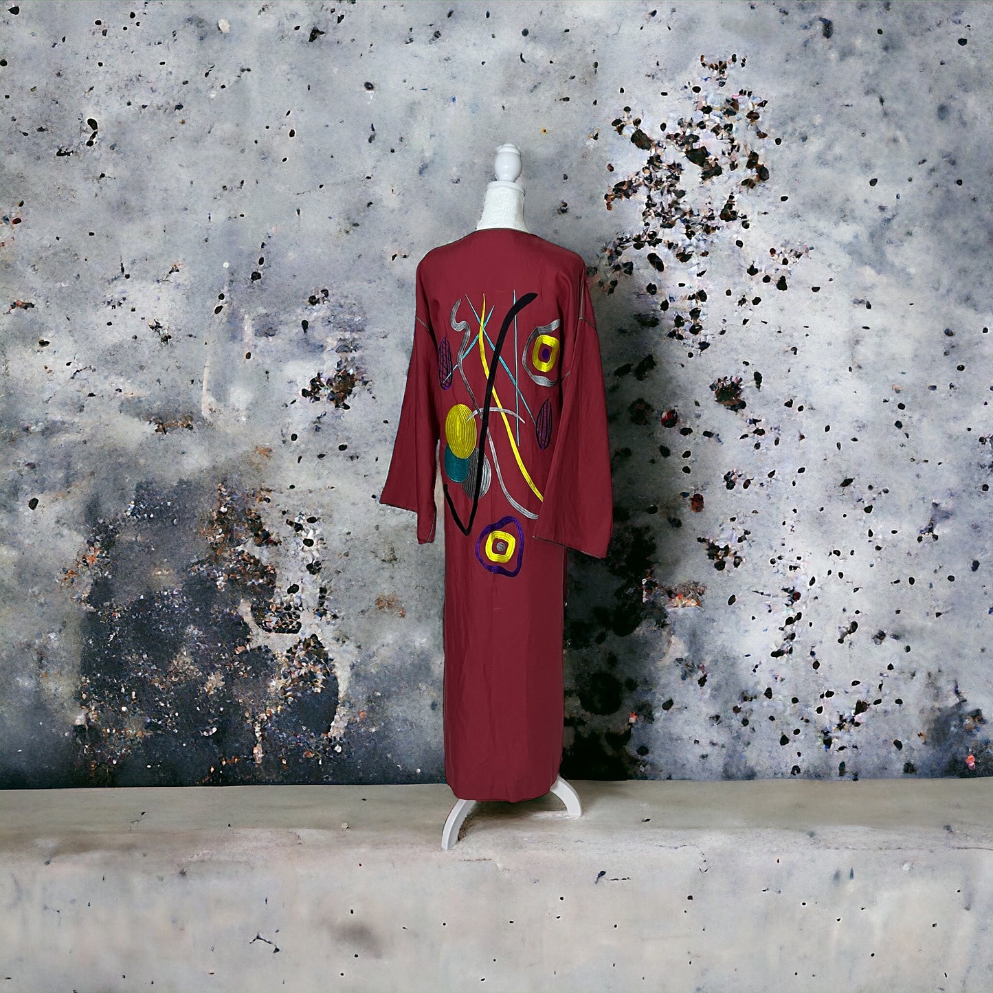 Moroccan Kaftan Abstract