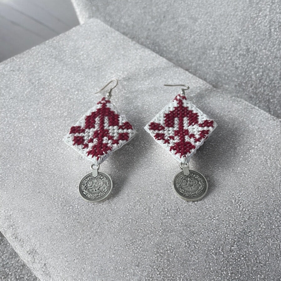 Falahi Tatreez Earring