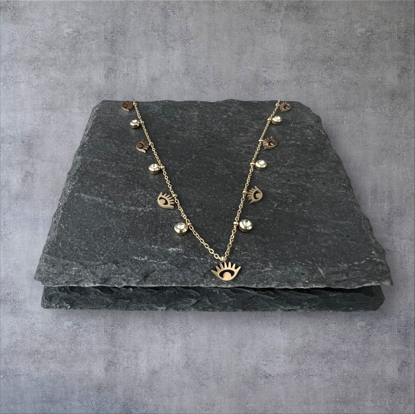 Mini Evil Eye Necklace