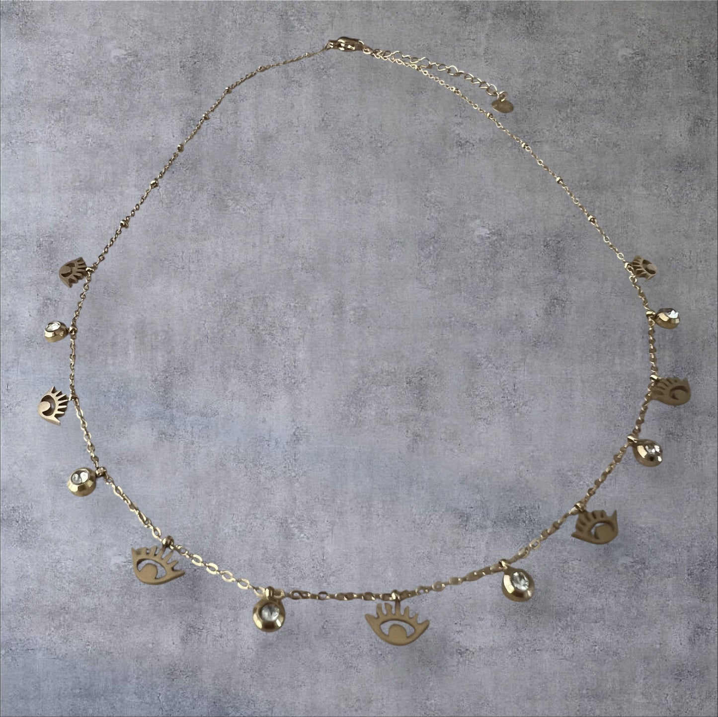 Mini Evil Eye Necklace