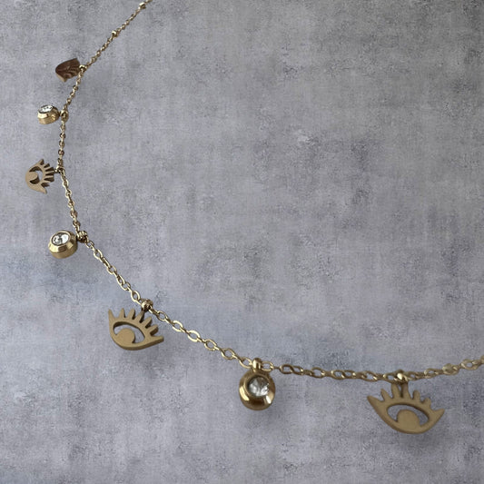 Mini Evil Eye Necklace