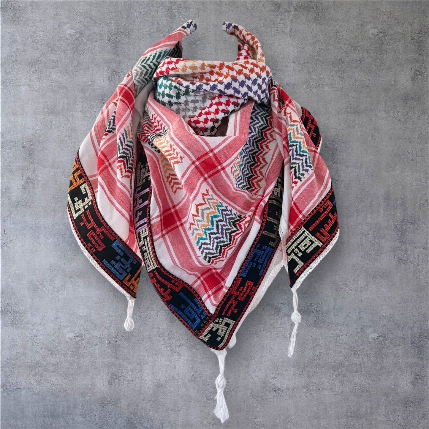 Palestine Cities Keffieh