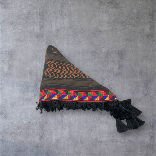 Geometric Tatreez Keffieh