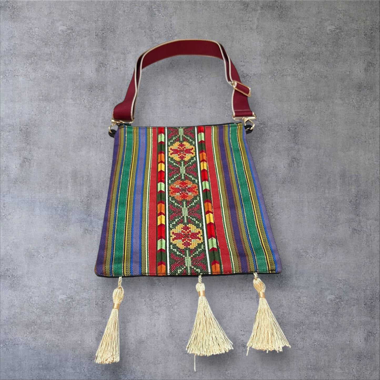 Tatreez Tassles Cross Body