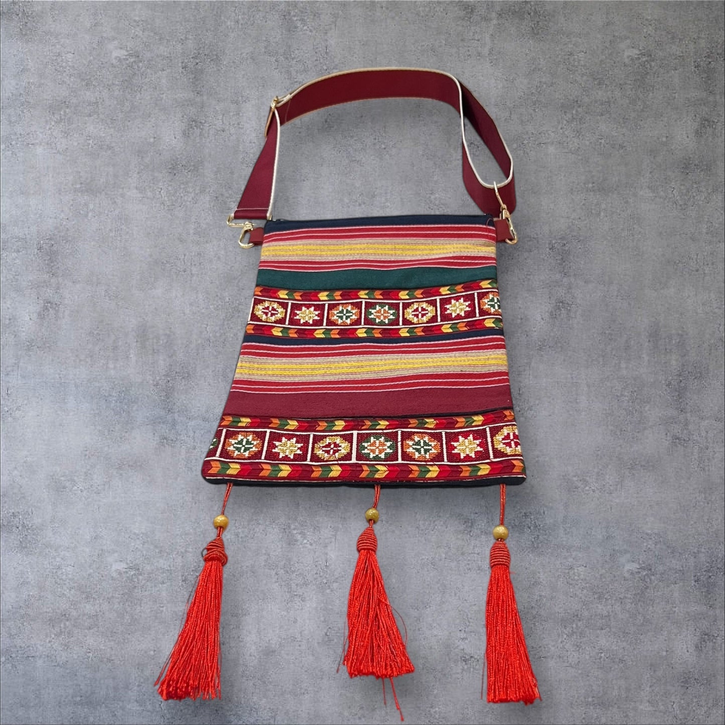 Tatreez Tassles Cross Body