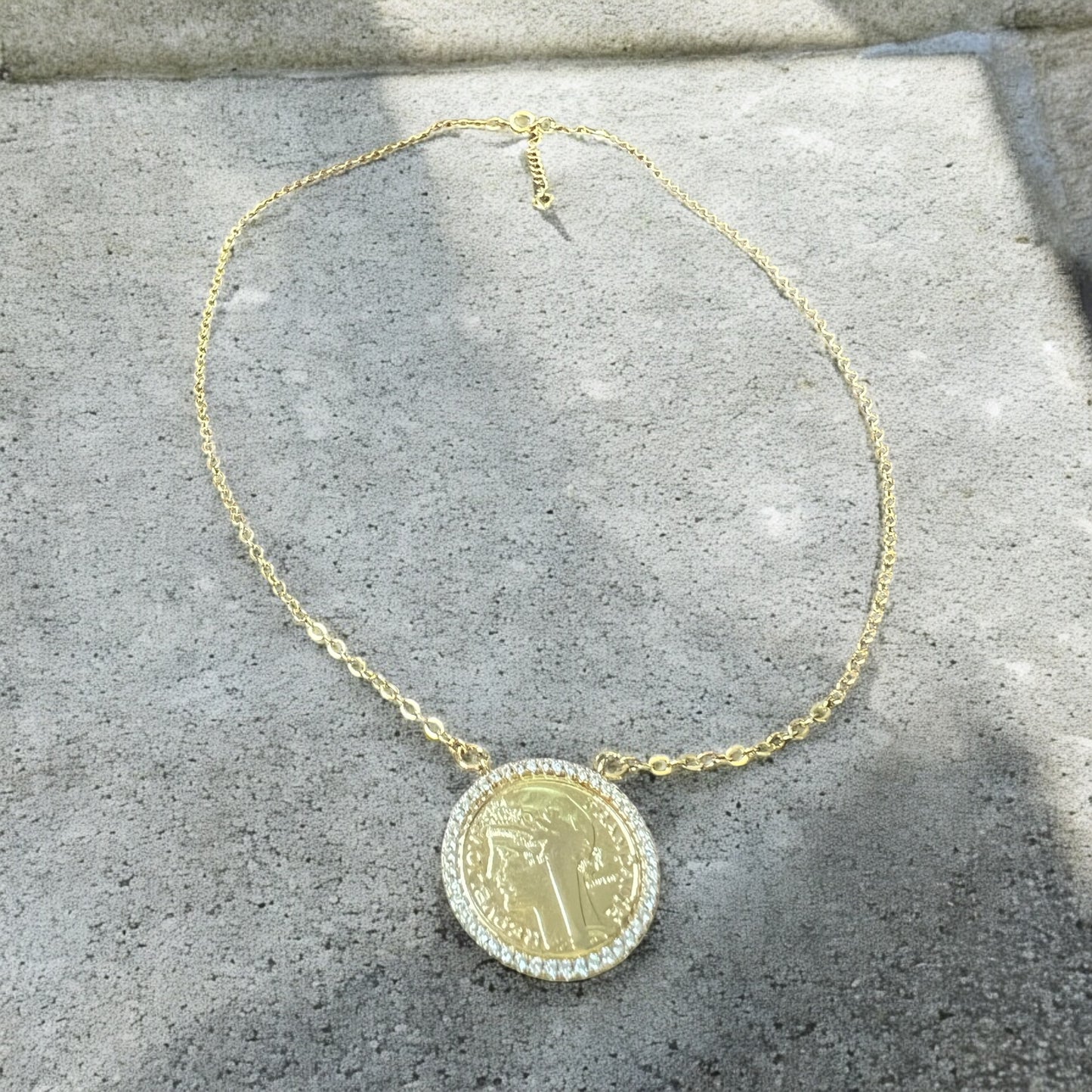 Marianne Coin Necklace
