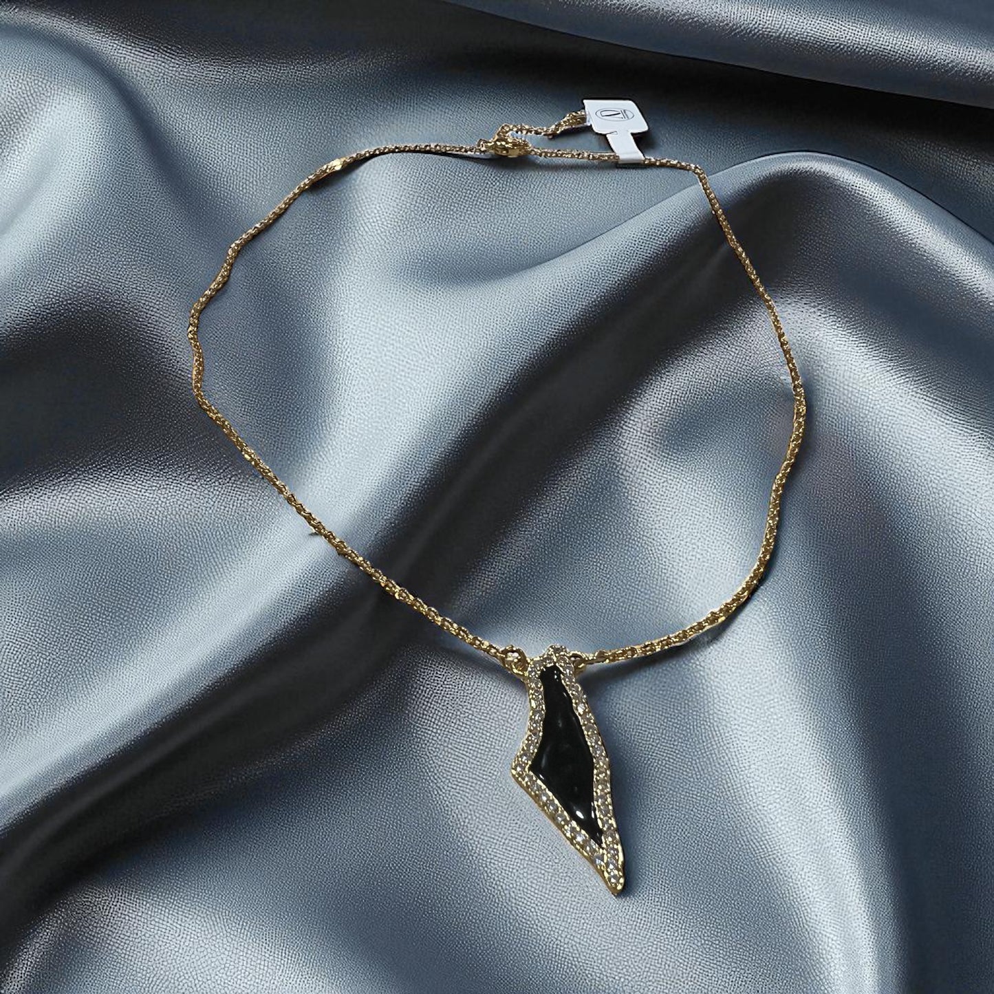 Palestine Map Necklace