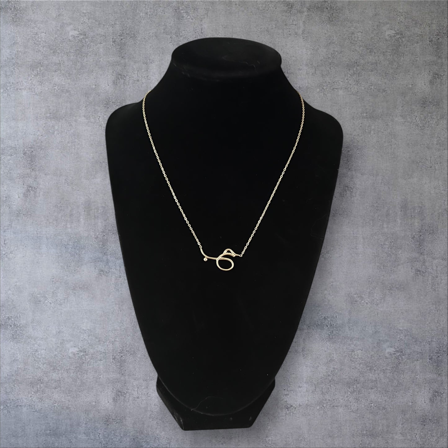 Hob Calligraphy Necklace