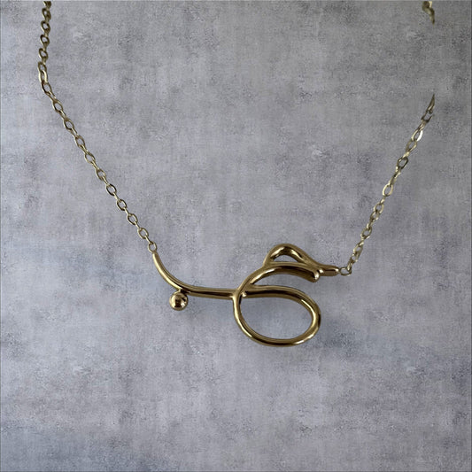Hob Calligraphy Necklace