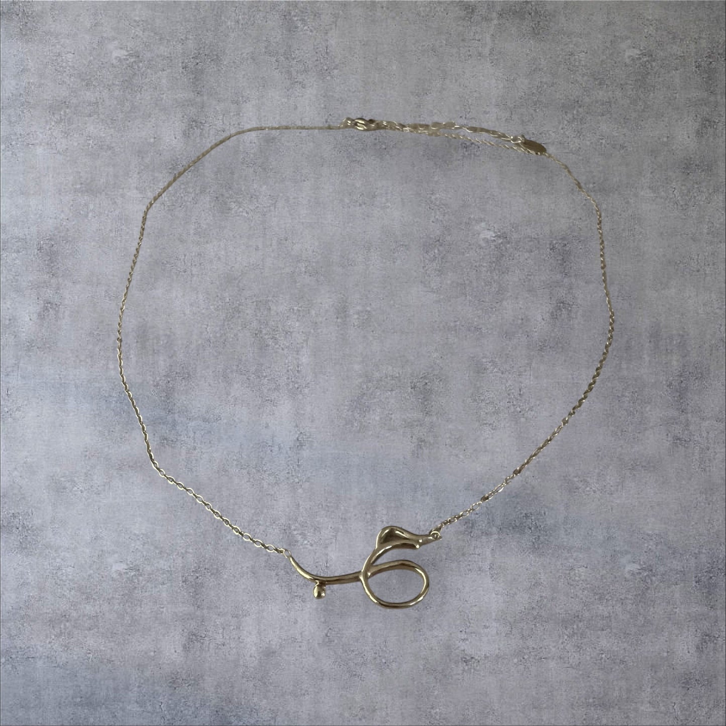 Hob Calligraphy Necklace