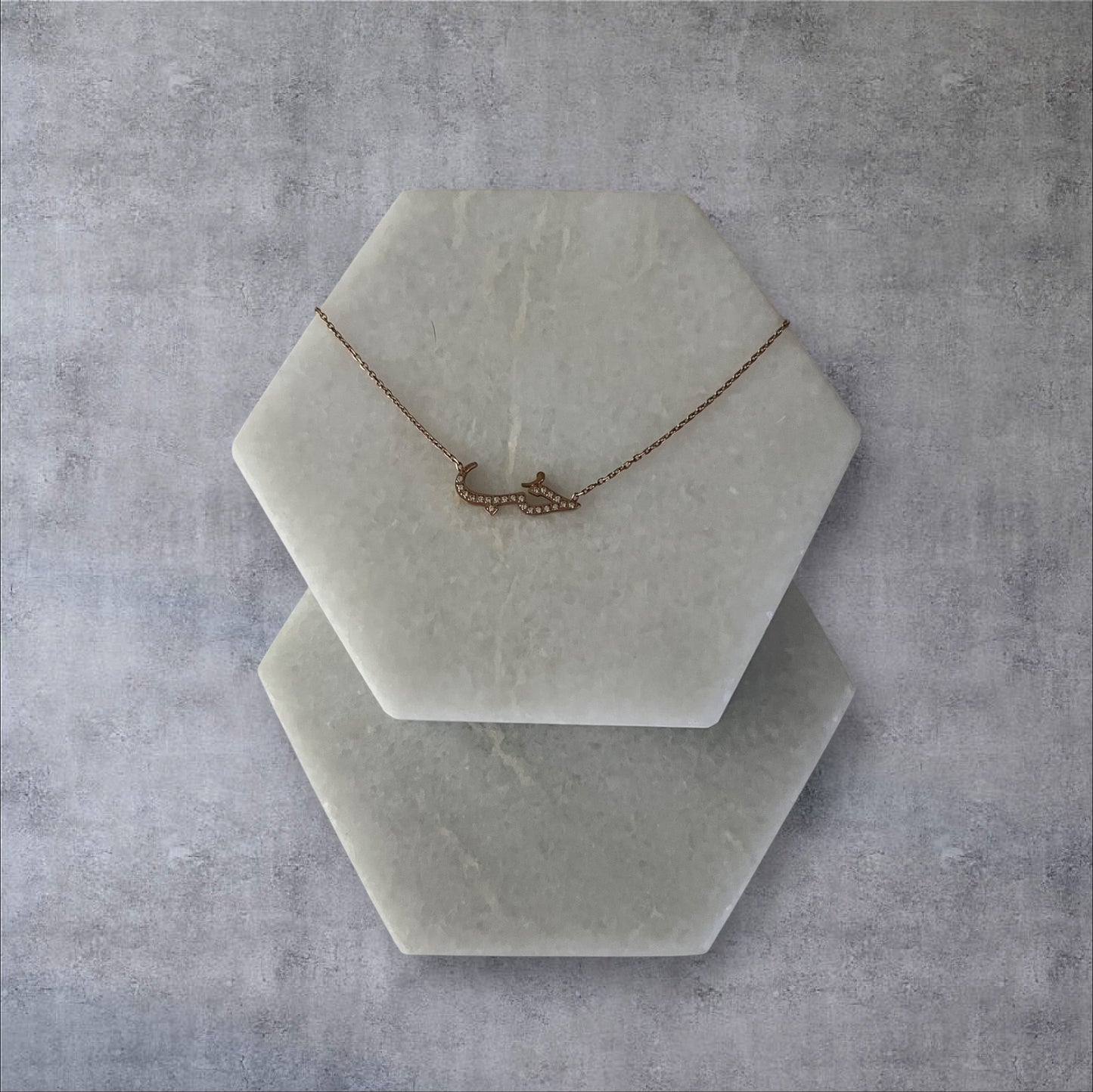 Hob Rose Gold Necklace